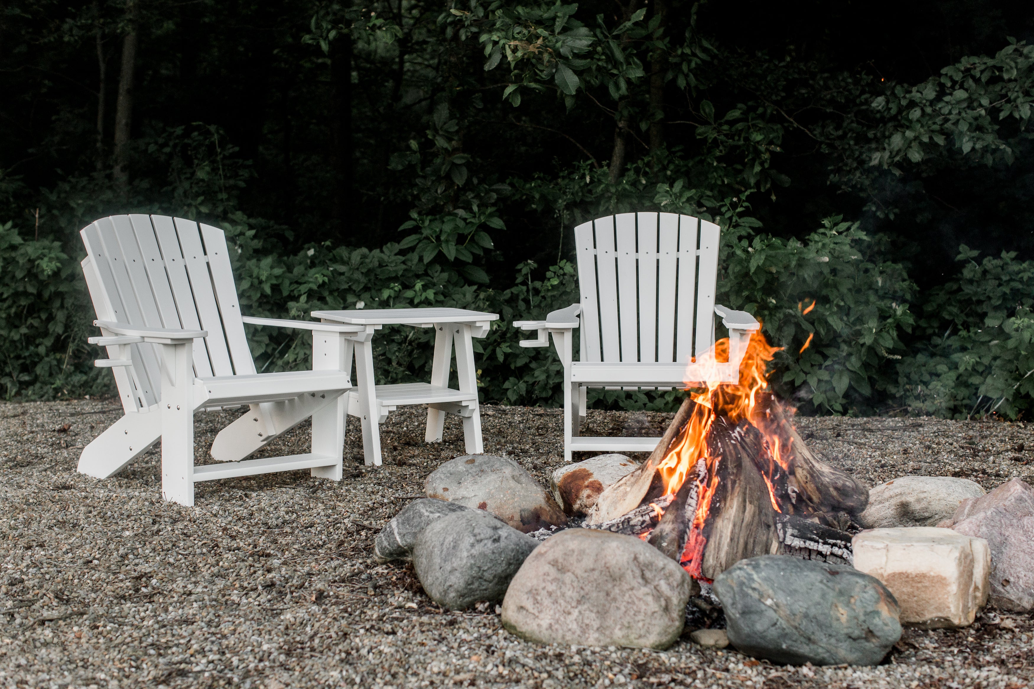 Premium Heritage Adirondack Chair - Solid Wood Outdoor Patio Furniture for Garden, Deck, Poolside & Backyard Relaxation