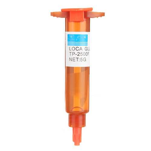 5ML UV Glue with Outer Screen Glass Replacement Repair Kit for iPhone, Samsung, iPad - Fix Cracked Screens at Home or Office
