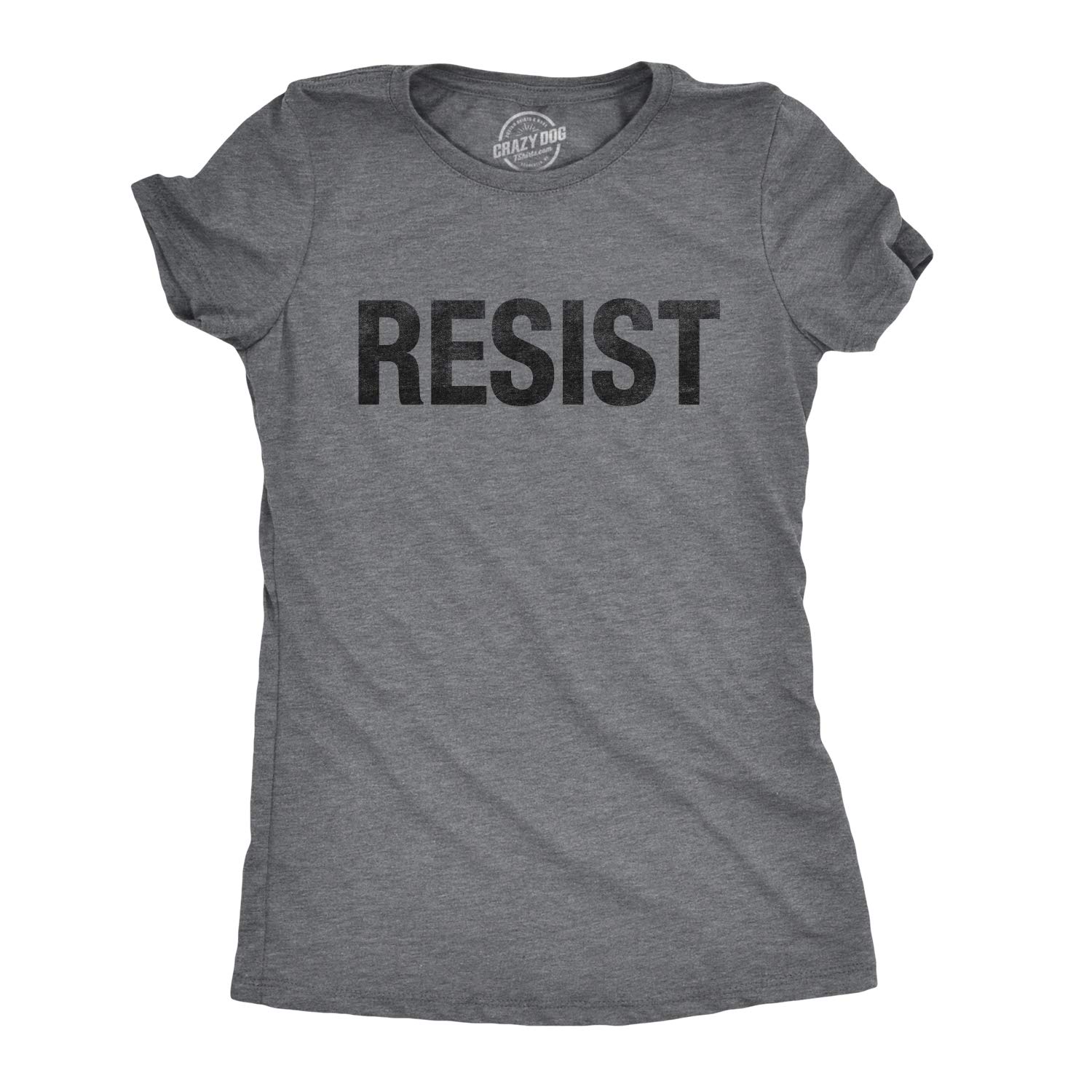 Women's Resist T-Shirts - Political Anti-Authority Protest Tees for Rebel Rallies & Marches | Feminist Activism & Social Justice Apparel