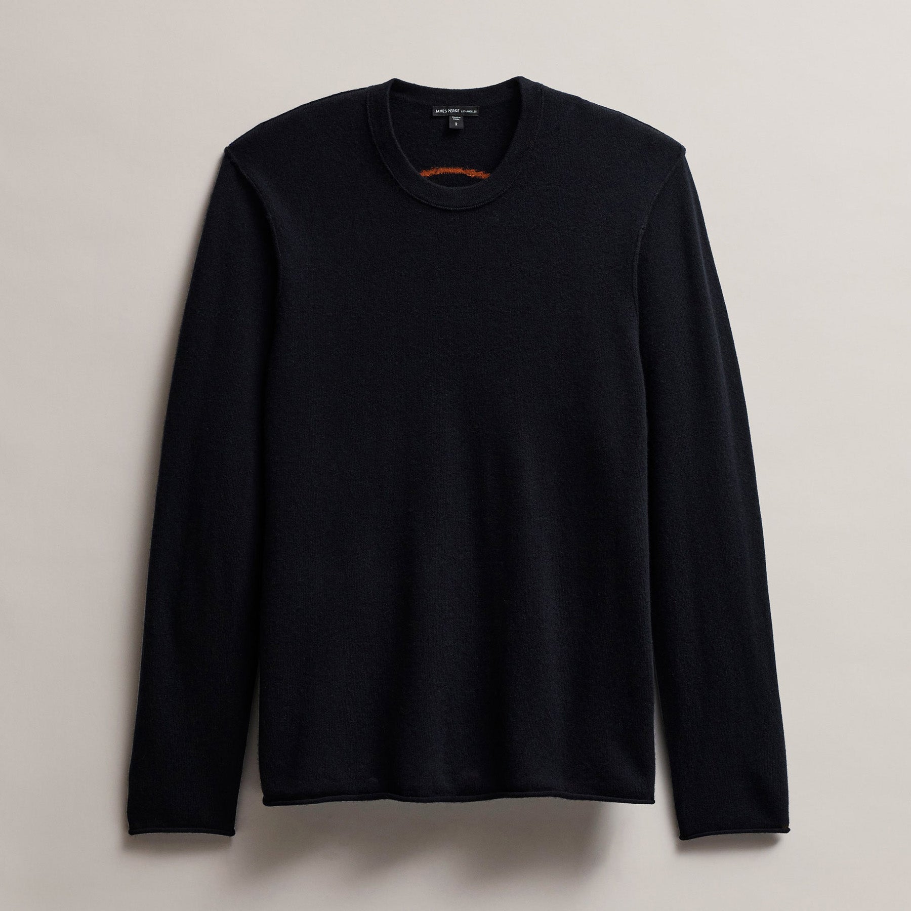 Grateful Dead Men's Recycled Cashmere Sweater - Black & Burnt Orange | Vintage Style Pullover for Casual Wear & Music Festivals