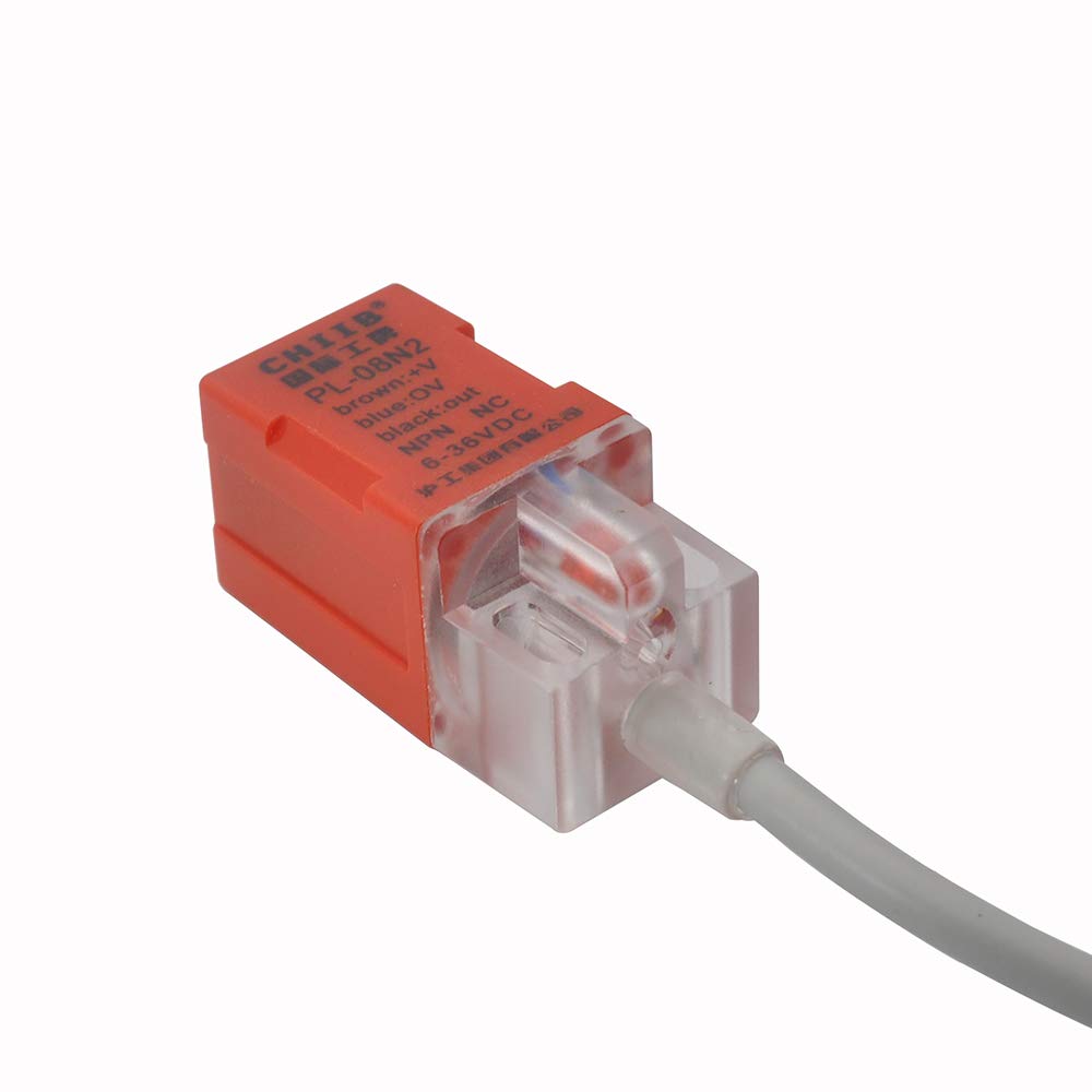 3D Printer Inductive Sensor PL-08N2 - NPN NC Proximity Switch Detector for Bed Leveling (6-36V DC, 300mA) | DIY 3D Printing Accessory | Compatible with VORON & Most 3D Printers | Perfect for Precise Auto-Leveling & Z-Axis Calibration
