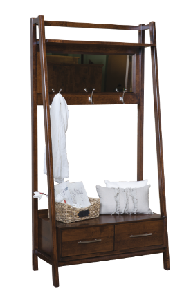 Montclair Hall Seat - Comfortable Upholstered Chair for Living Room, Bedroom & Office - Perfect for Relaxing, Reading & Lounging