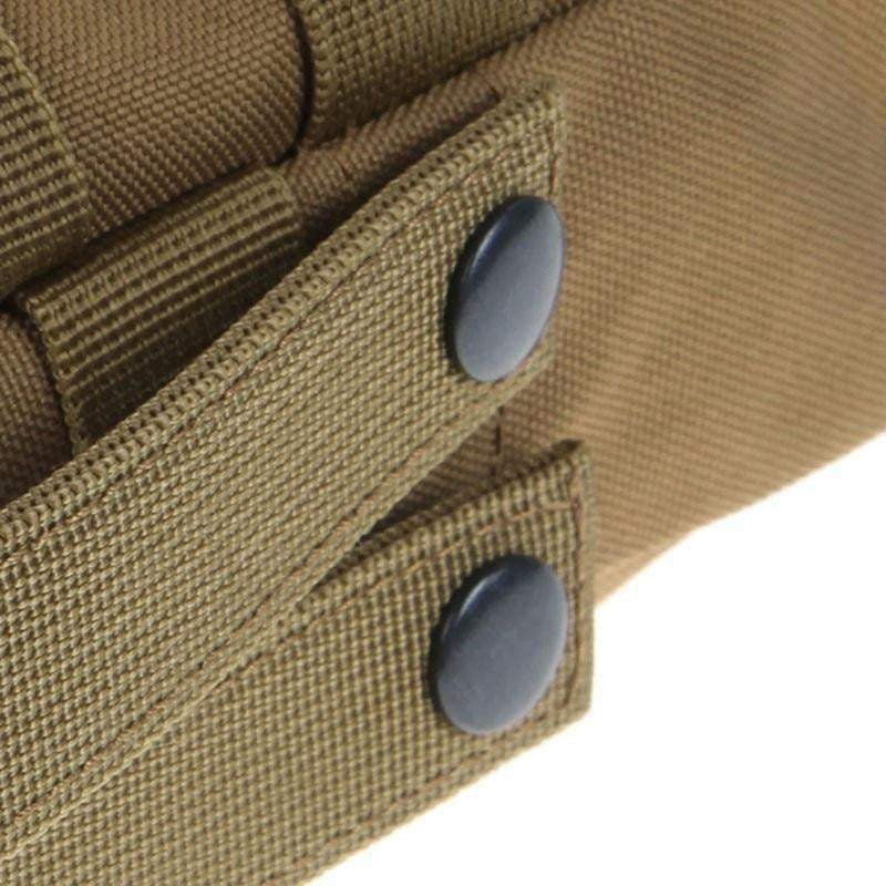 Waterproof Tactical Military Water Bottle Pouch with Zipper - Durable Hydration Pack for Hiking, Camping & Outdoor Adventures | Perfect for Travel, Climbing & Survival Gear