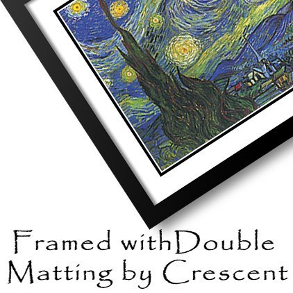 Vincent Van Gogh 'The Potato Eaters II' 24x19 Inch Black Modern Framed Art Print with Double Matting - Perfect for Living Room, Bedroom or Office Wall Decor