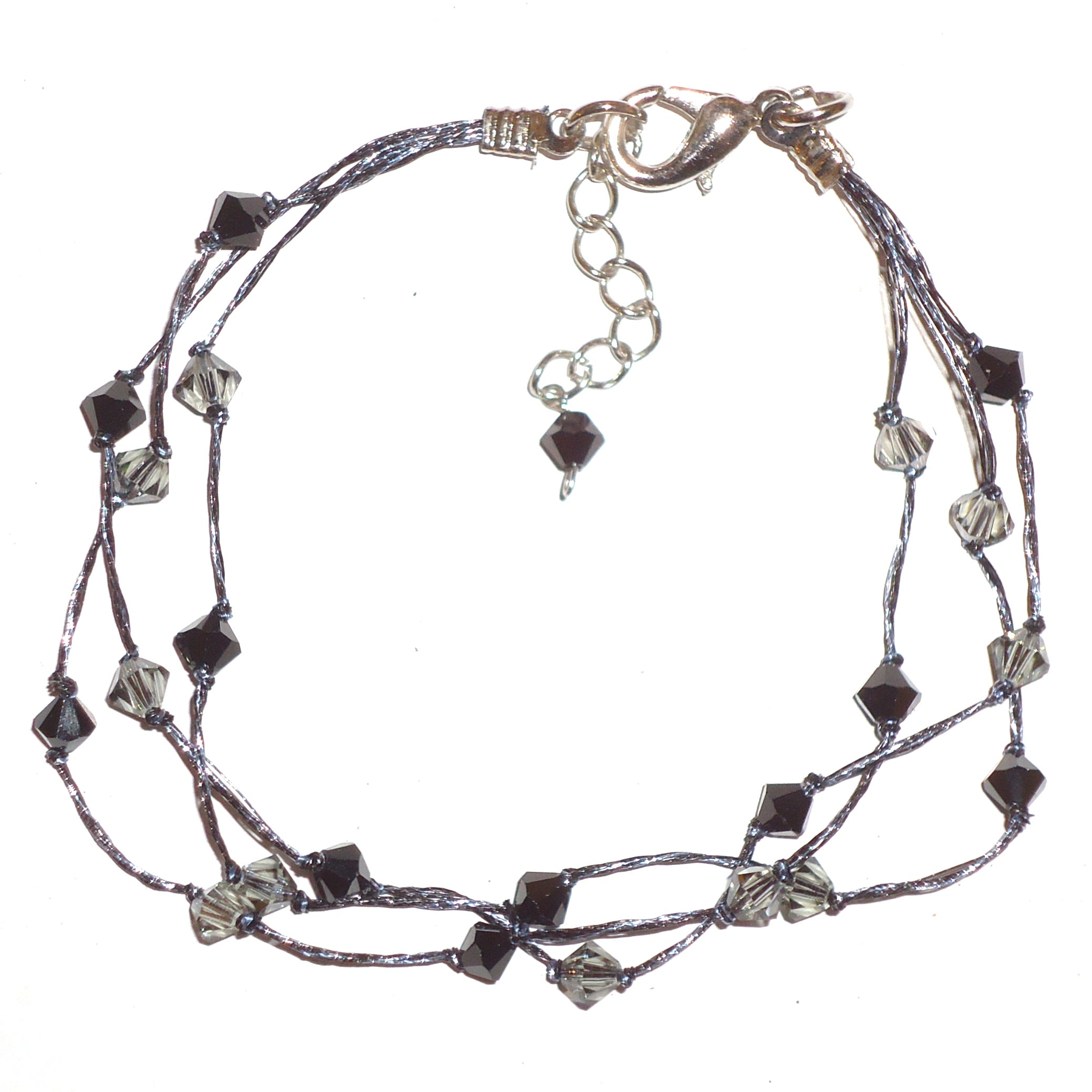 Black Crystal Bracelet for Women - Elegant Healing Stone Jewelry for Meditation, Yoga & Spiritual Wellness | Perfect Gift for Her