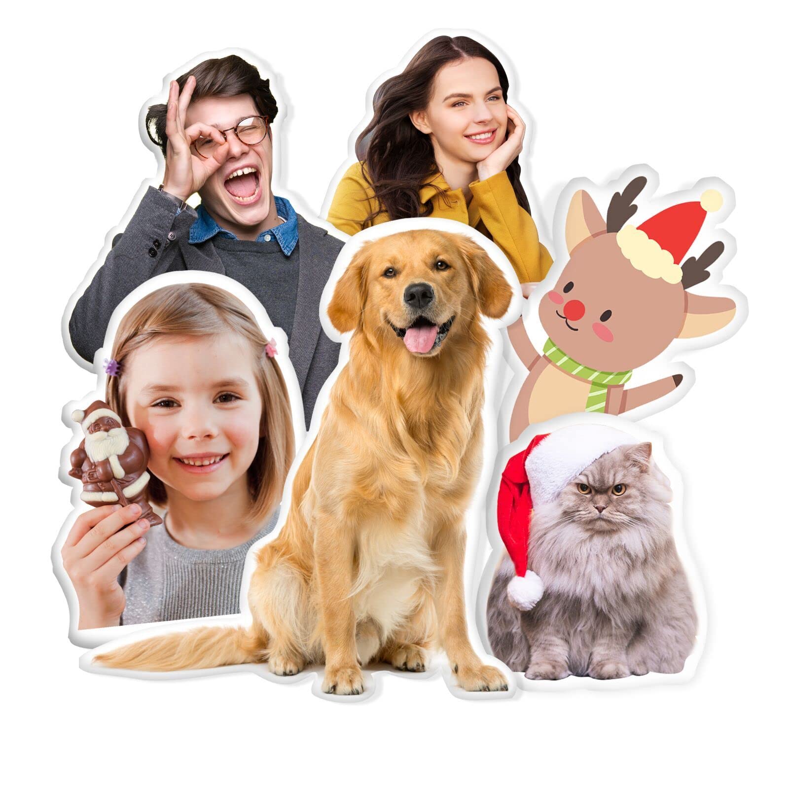 Custom Pet Pillow - Personalized 3D Double-Sided 28