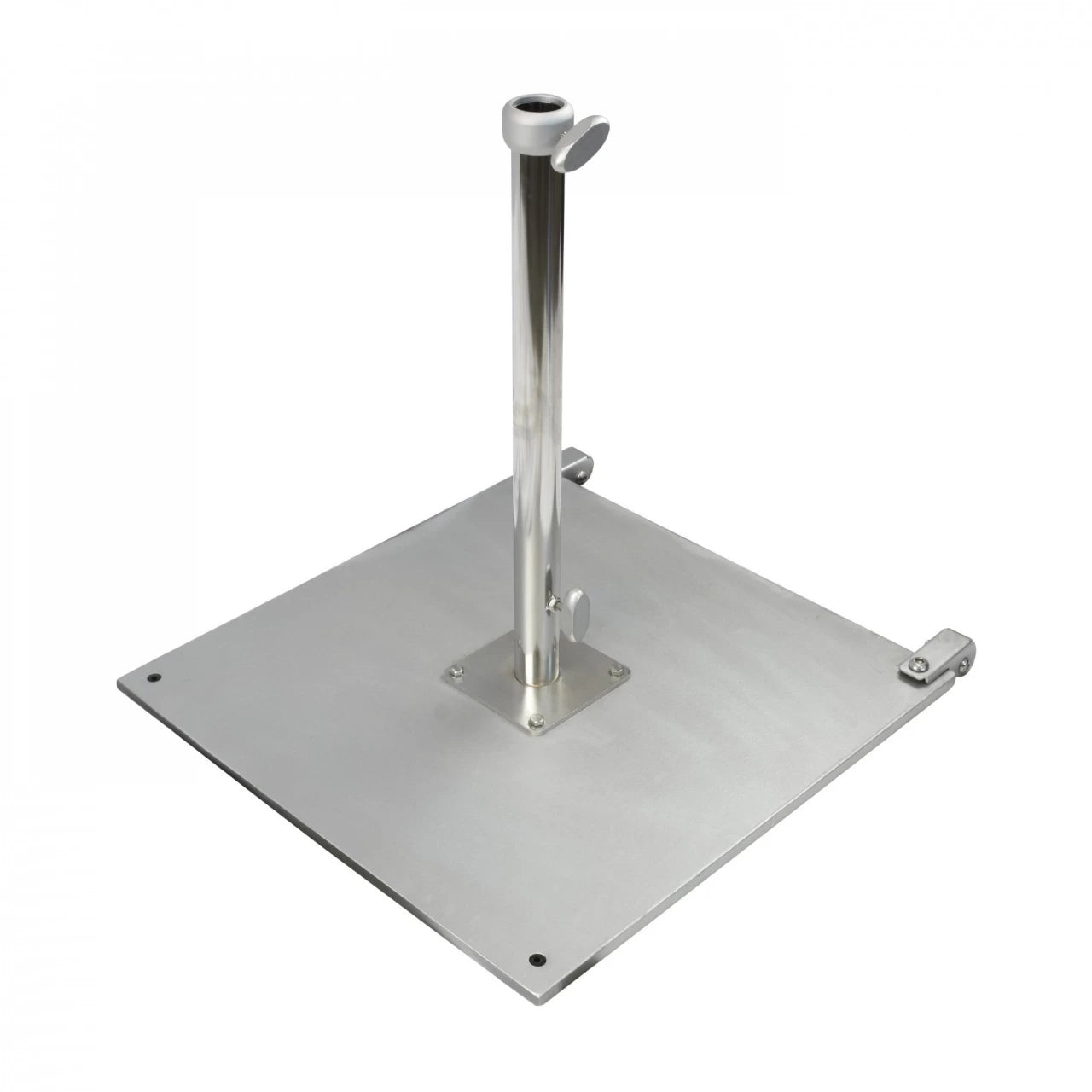 Heavy Duty 100lbs Commercial Patio Umbrella Base with Wheels - Perfect for Outdoor Restaurants, Poolside Lounging & Backyard Gatherings