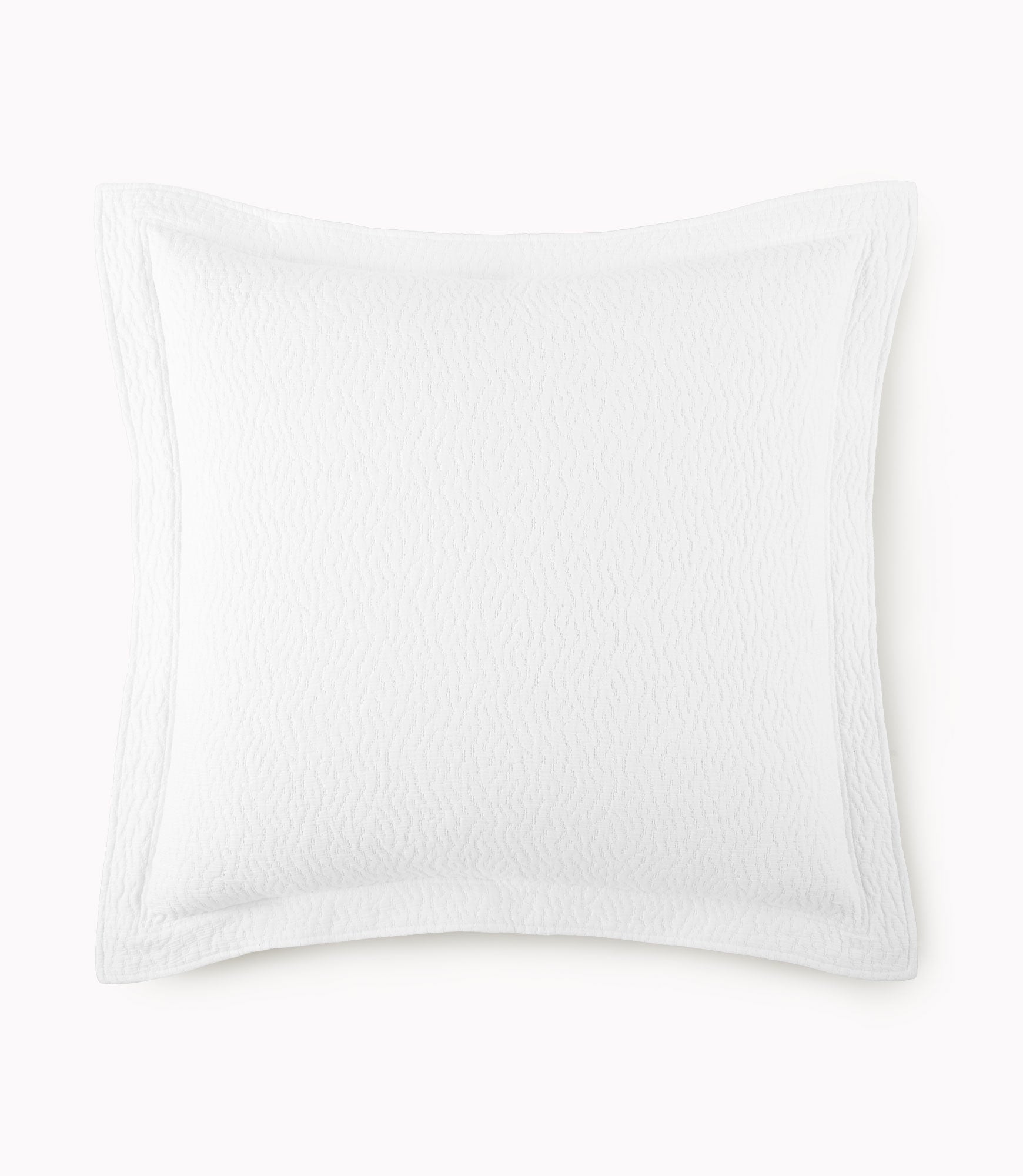 Luxury Mia Matelassé Sham - Premium Quilted Pillow Cover for Bedroom Decor - Elegant Home Textile for Master Bedroom, Guest Room & Hotel Styling