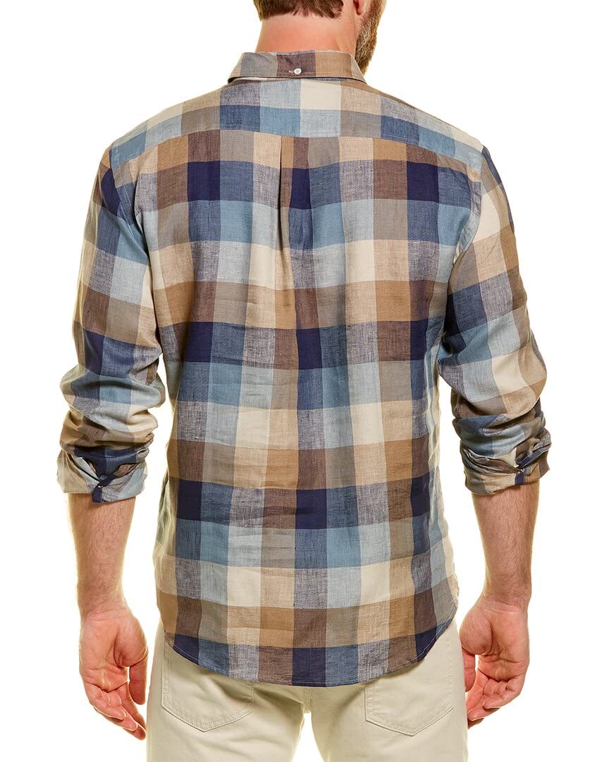 Billy Reid Men's Kirby Shirt - Premium Cotton Button Down Casual Shirt for Business & Weekend Wear | Stylish Office & Date Night Outfit