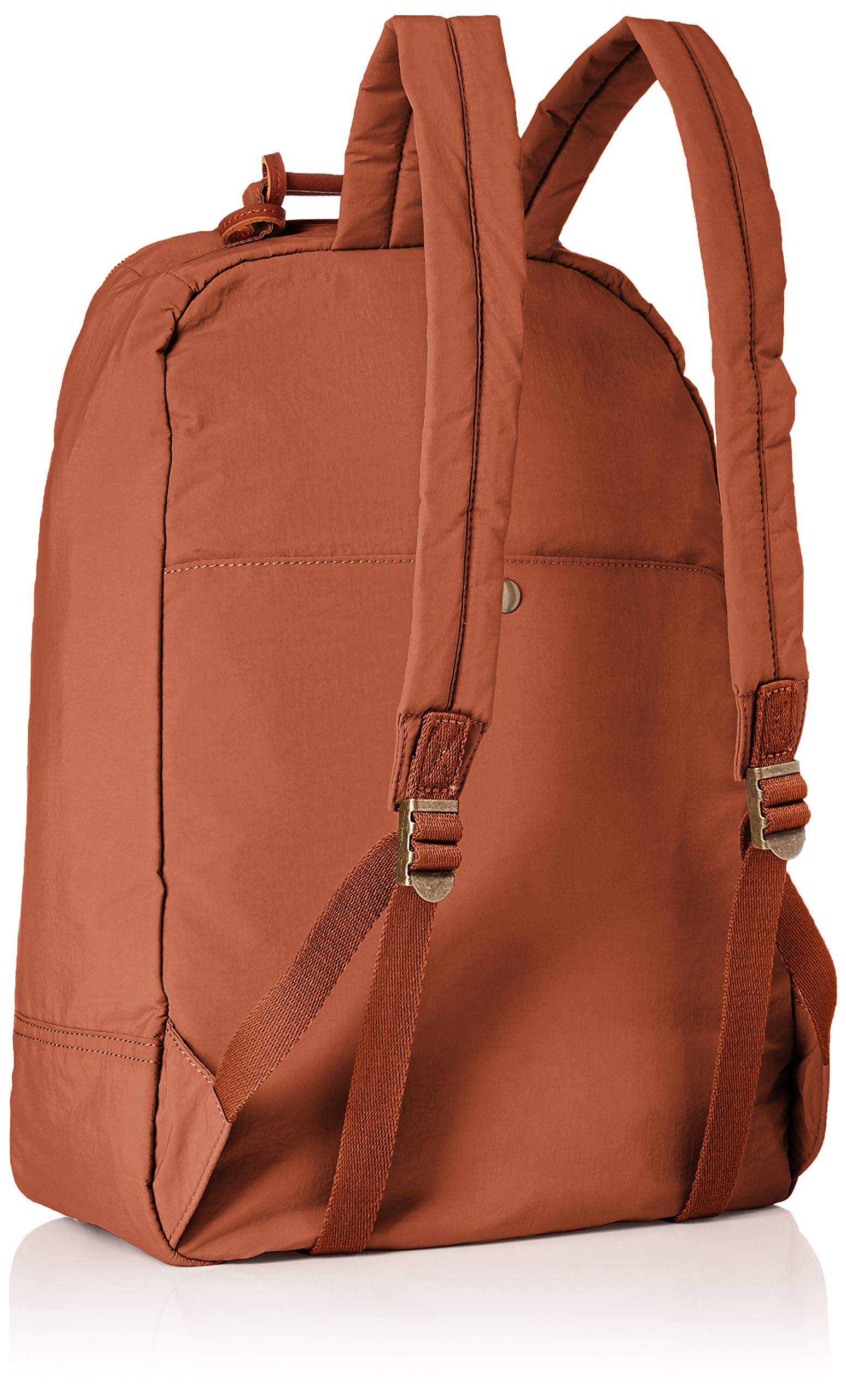 Tora LRD Women's Backpack - Stylish Washed Nylon & Genuine Cow Leather Laptop Bag for Work, Travel & College | Durable Everyday Backpack for Professionals & Students