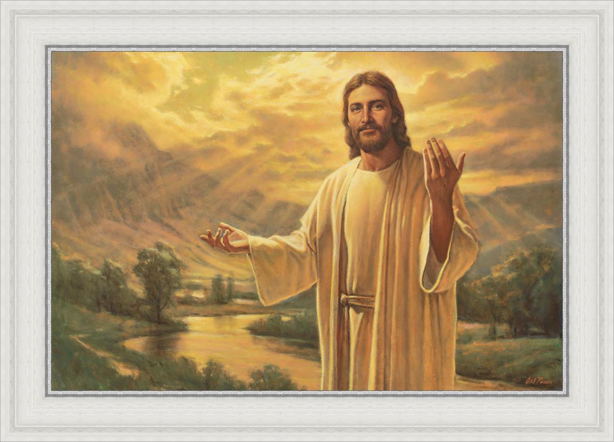 Come Follow Me By Del Parson - Inspirational Christian Wall Art for Home & Church Decor - Perfect for Living Rooms, Bedrooms & Sunday School Classrooms