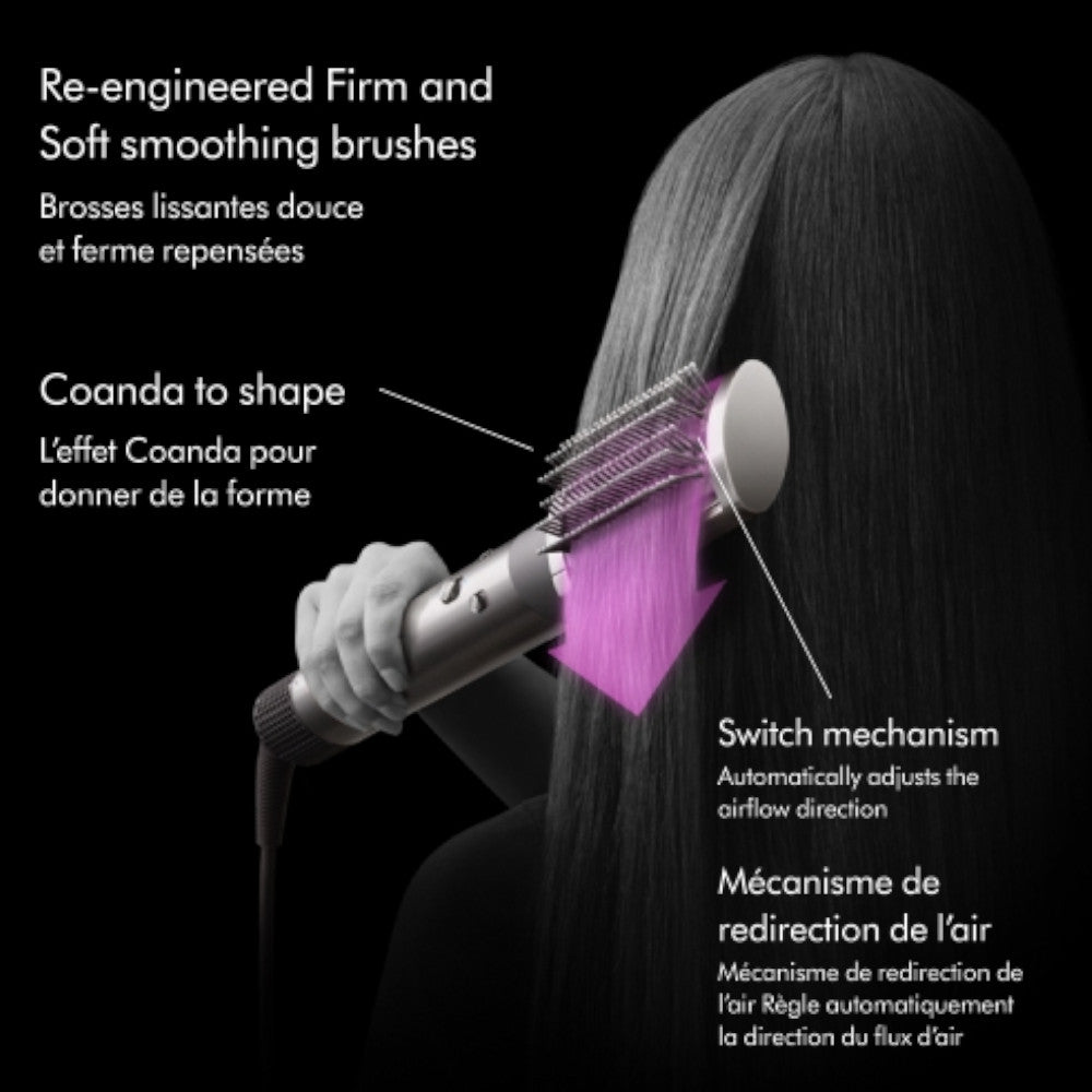 Dyson Airwrap Multi Styler & Hair Dryer Complete Kit (Nickel/Copper) - Certified Refurbished with 1-Year Warranty | HS05 Model | Salon-Quality Styling for Curls, Waves & Smooth Hair at Home