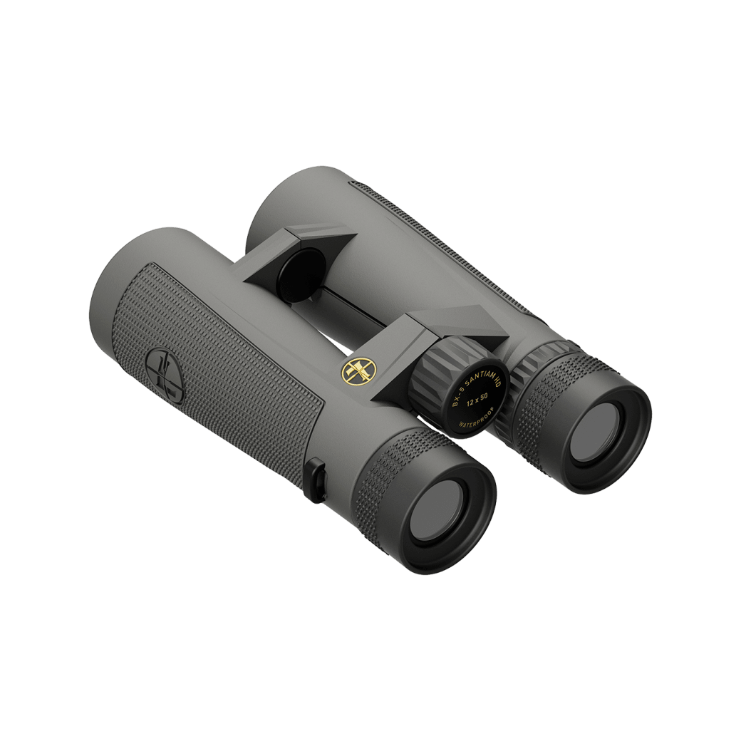 Leupold BX-5 Santiam HD 12x50 Binoculars - High Definition Optics, Waterproof & Fogproof - Perfect for Hunting, Bird Watching, and Outdoor Adventures (Shadow Grey)