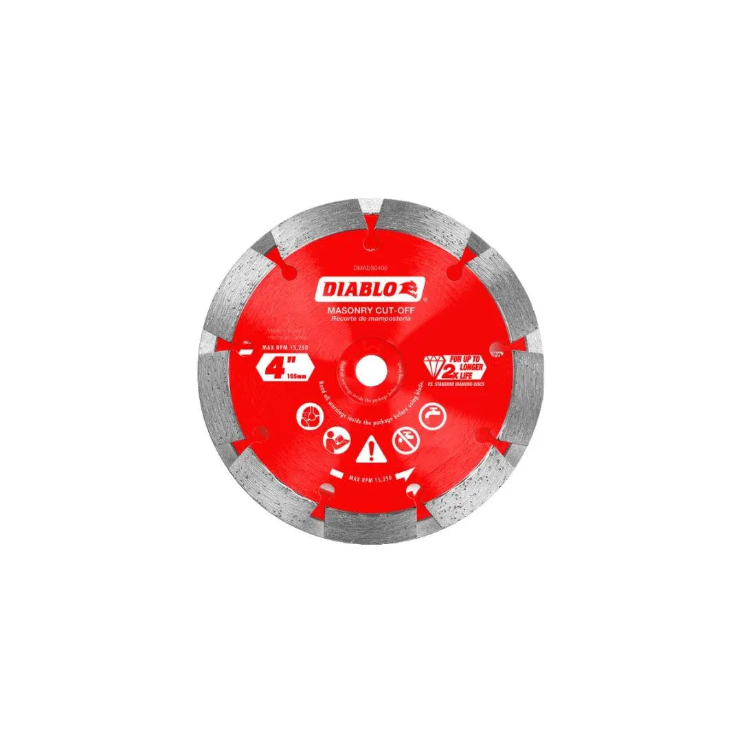 Premium Diamond Segmented Masonry Cut Off Blade for Concrete, Brick, and Stone - Perfect for Construction, Renovation, and DIY Projects