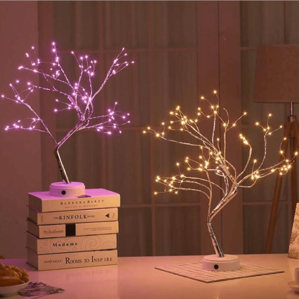 LED Bonsai Spirit Tree - Artificial Decorative Light Up Plant for Home, Office & Zen Garden Decor - Perfect for Meditation Rooms, Gift Giving & Feng Shui