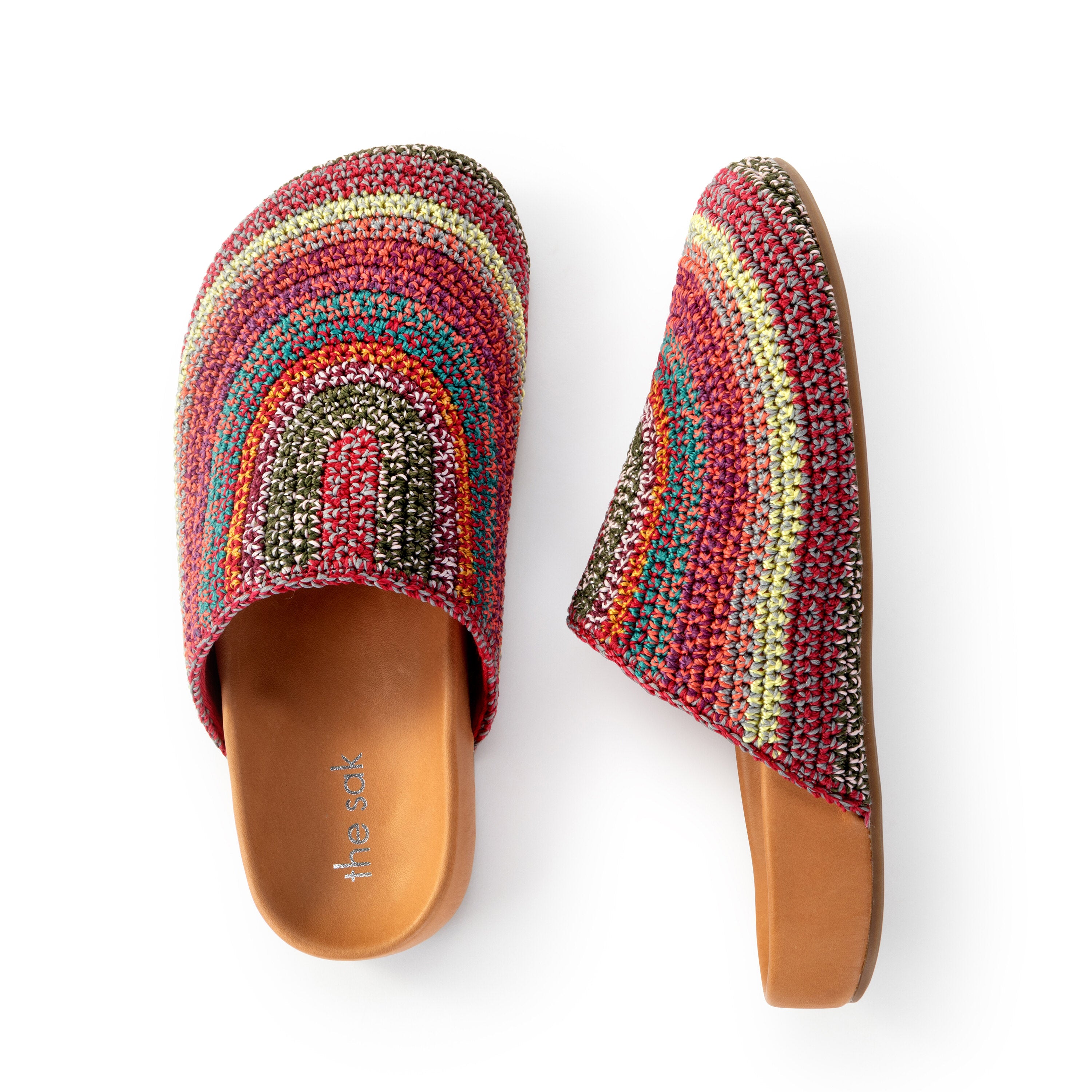 Bolinas Crochet Clogs for Women - Comfortable Handmade Summer Slide Sandals with Arch Support - Perfect for Beach, Pool, and Casual Outings
