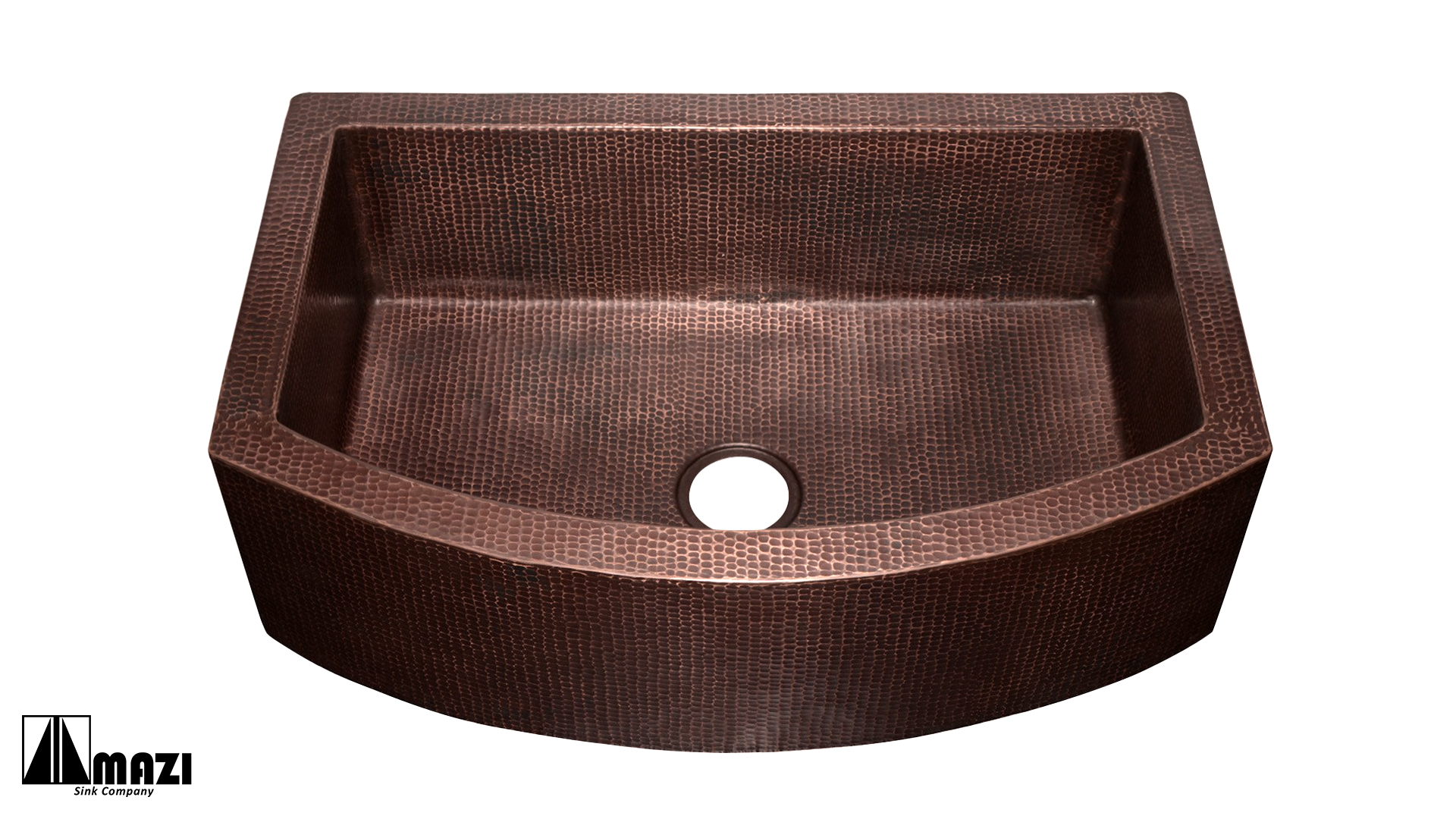 Premium Copper Kitchen Sink CRAKS3322 - Handcrafted Farmhouse Apron Sink for Rustic & Modern Kitchens | Durable & Anti-Tarnish Copper Basin for Home & Restaurant Use