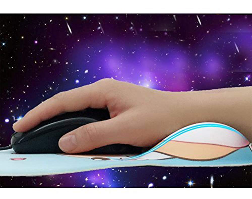 3D Funny Corgi Butt Shaped Silicone Mouse Pad - Non-Slip Ergonomic Desk Mat 8.6x10.2 Inches for Office, Gaming & Home Computer Use