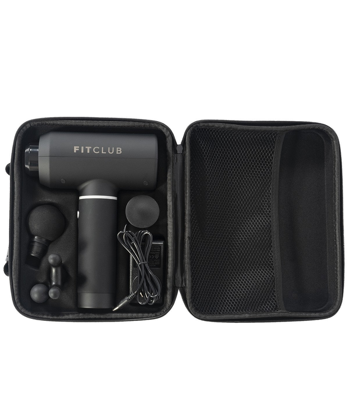 FitClub Deep Tissue Massage Gun for Muscle Recovery - Portable Percussion Therapy Device for Athletes, Gym Workouts & Pain Relief at Home