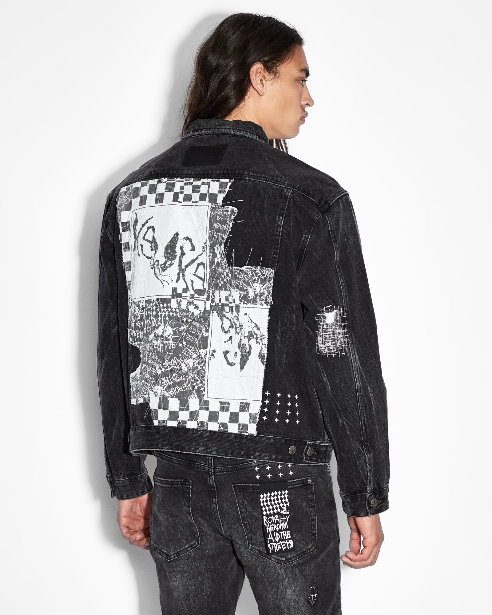 OHG Men's Stylish Streetwear Jacket - Trendy Urban Outerwear for Casual Wear & Night Out