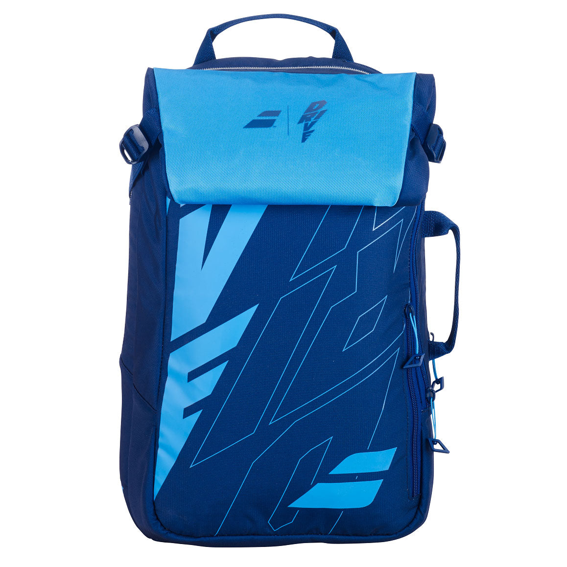 Babolat Pure Drive Backpack 3 Pack Tennis Racquet Bag - Blue/Navy - Perfect for Tennis Players & Coaches - Durable Gear for Tournaments & Training Sessions
