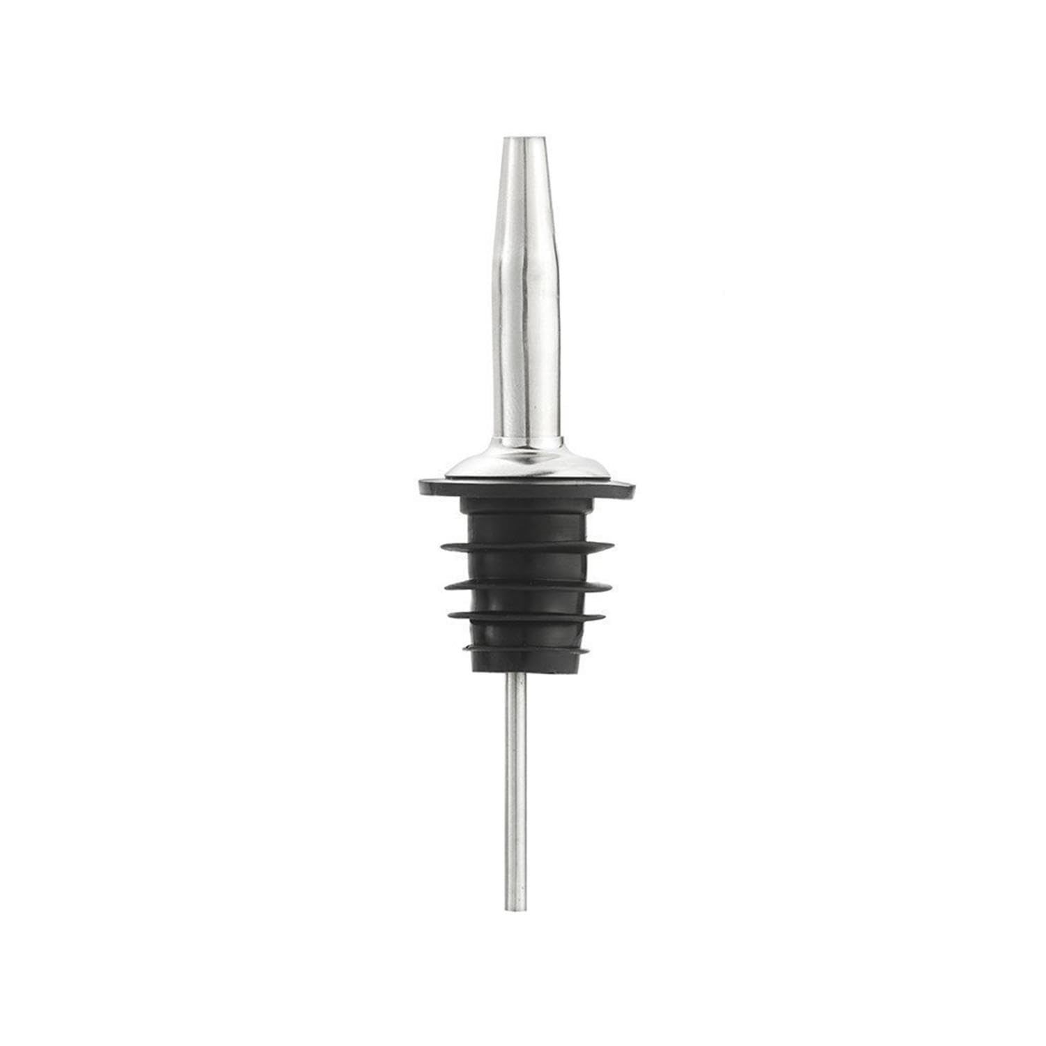 Premium HAZEL Stainless Steel Bottle Pourer - Universal Metal Wine/Liquor Pour Spout for Glass Bottles - Perfect for Bars, Restaurants & Home Entertaining