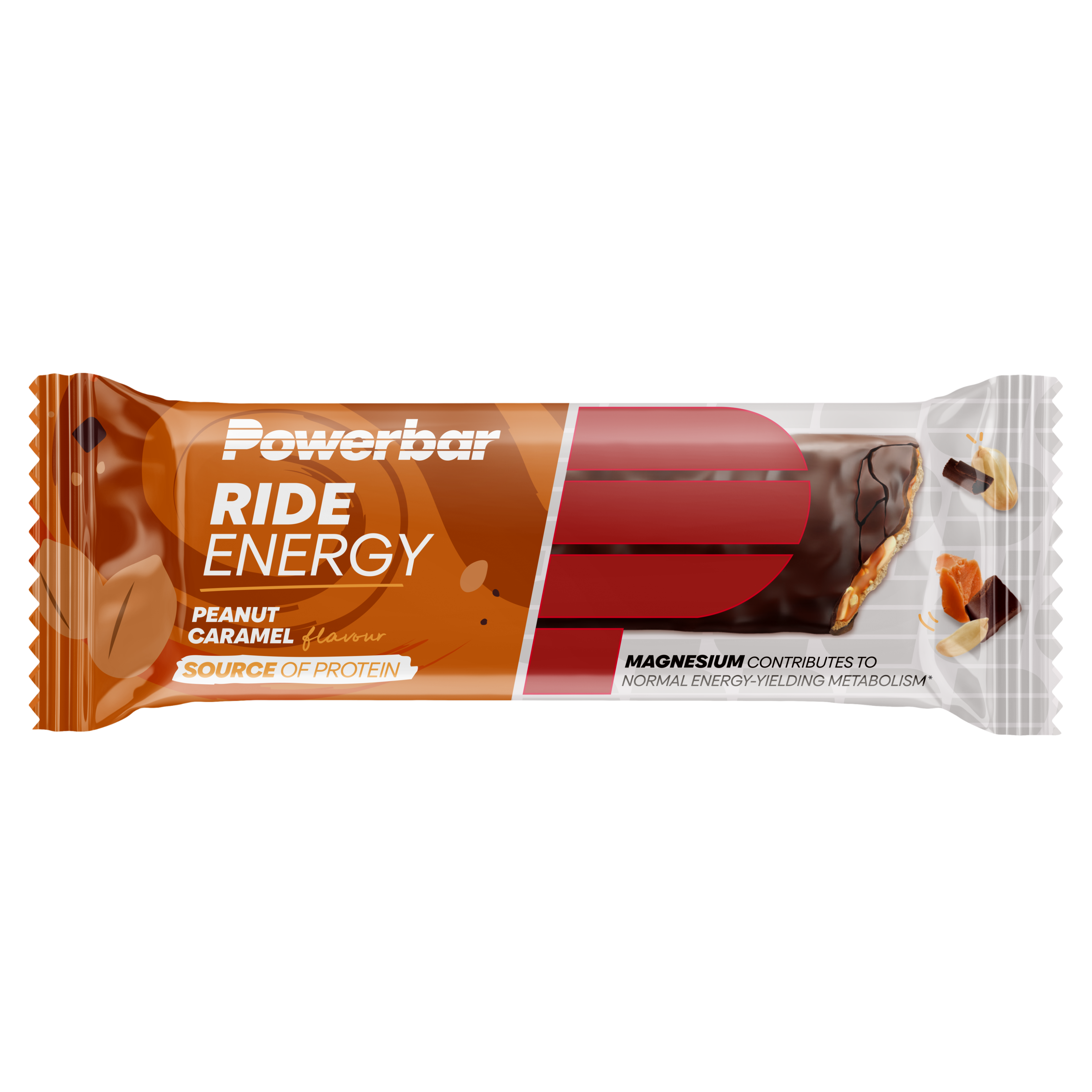 PowerBar PROTEIN+ Low Sugar Energy Bar (55g) - Peanut Caramel Flavor | High Protein Snack for Cycling, Hiking & Workouts | Keto-Friendly & Gluten-Free Protein Bar for Active Lifestyle