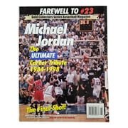 Michael Jordan Chicago Bulls Farewell To #23 Gold Collectors Series Magazine - Rare NBA Memorabilia for Sports Fans & Collectors - Perfect for Display, Gifts, and Investment