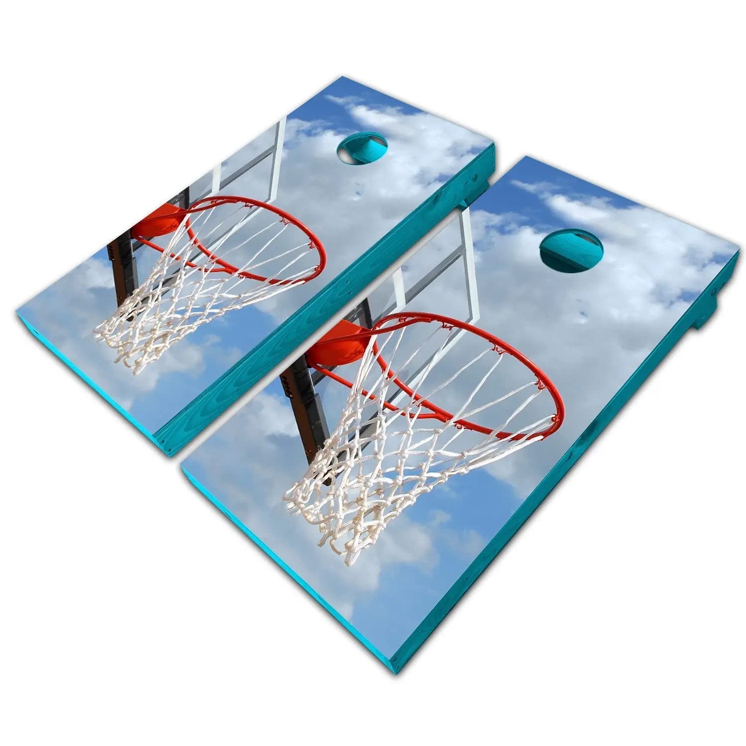 Premium KT Cornhole Board Tops - 2 Pack UV-Printed 3/4