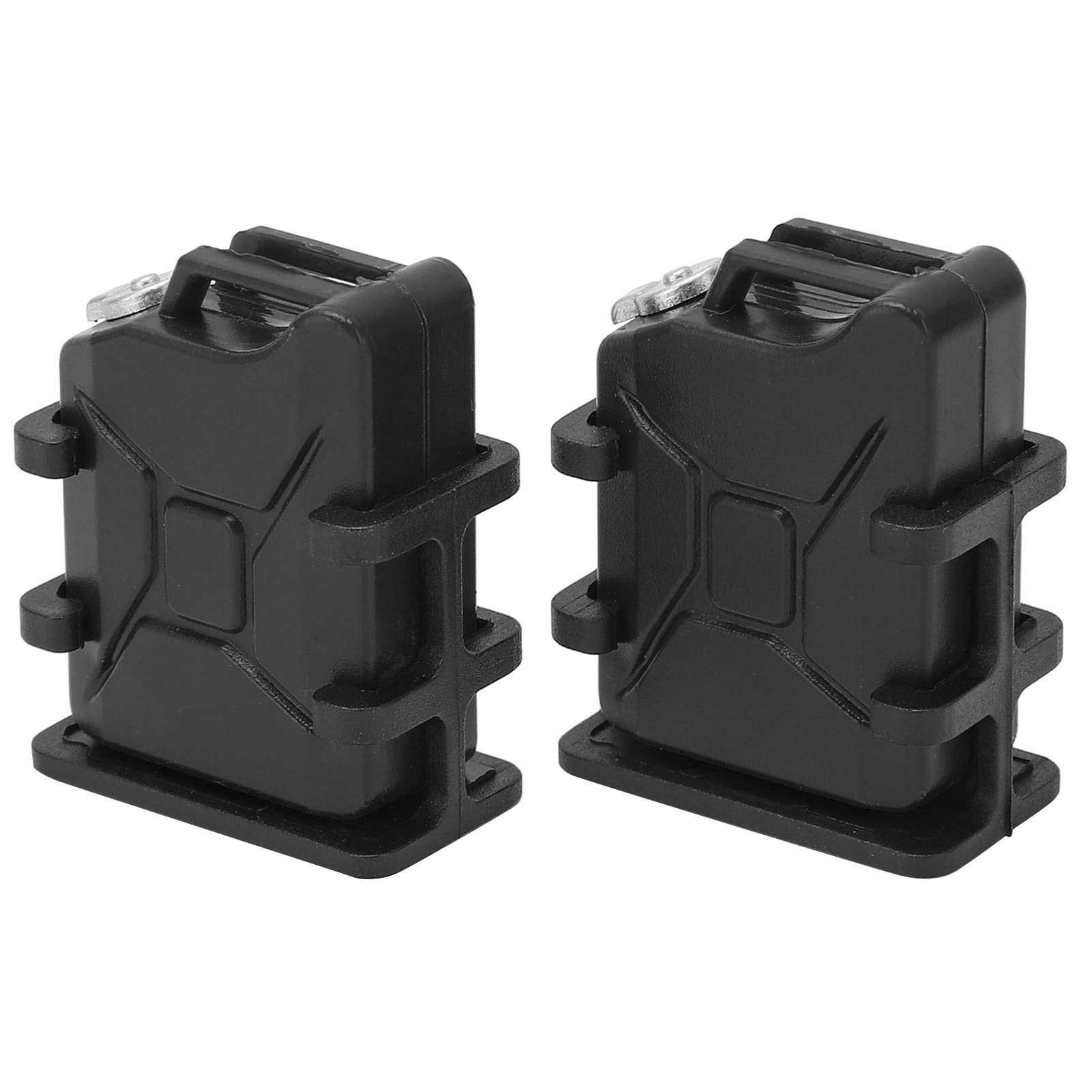 KAKAKE 1/10 Scale RC Car Mini Oil Can - Durable Black Simulation Fuel Tank Accessory for Remote Control Vehicles | Perfect for RC Car Enthusiasts & Collectors