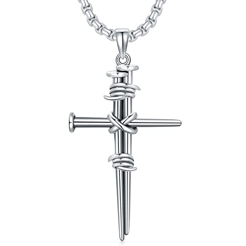04-Nail Cross Silver