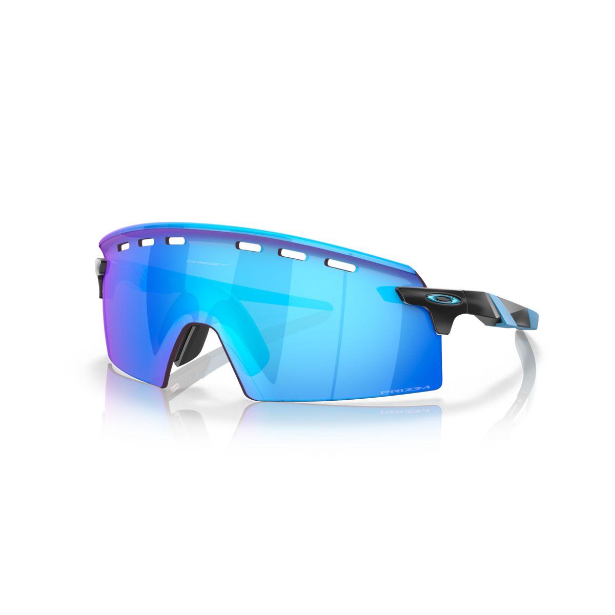 Oakley Encoder Strike Vented Sunglasses Matte Black with Prizm Sapphire Lens 0OO9235 923505 - Perfect for Running, Cycling & Outdoor Sports