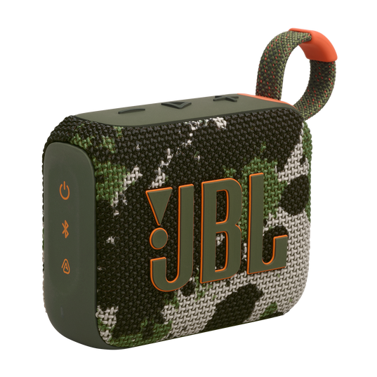 JBL GO 4 Portable Bluetooth Speaker with Camouflage Design - Perfect for Outdoor Adventures, Camping, and Travel