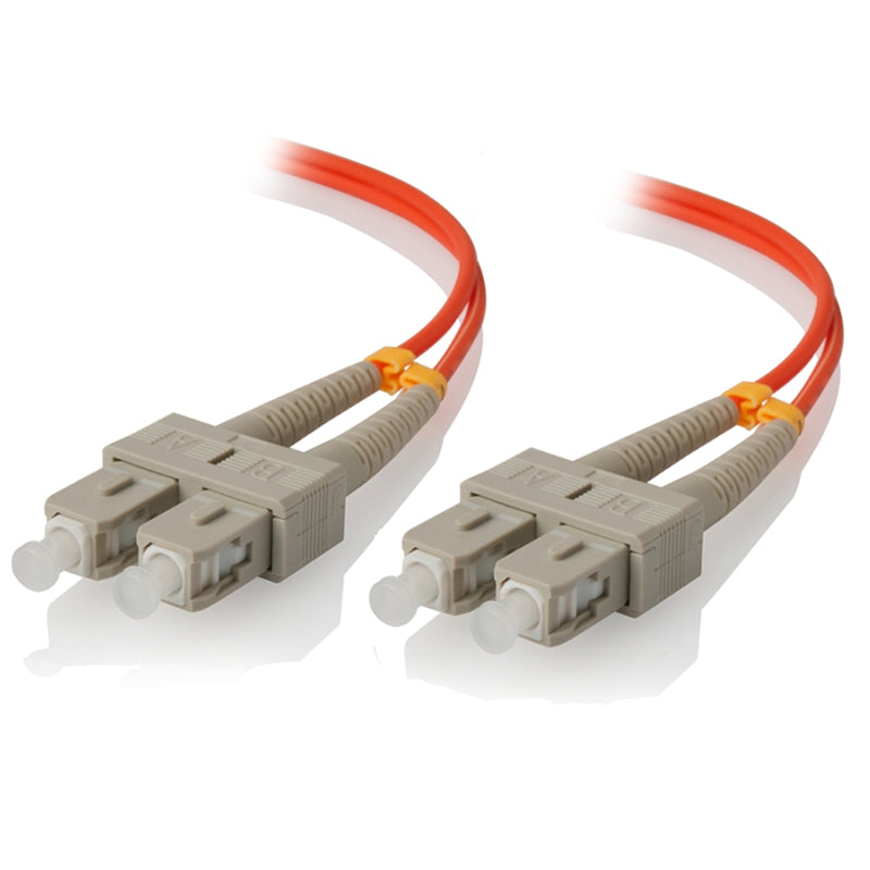 SC SC Multi Mode Duplex LSZH Fiber Optic Cable 62.5/125 OM1 - High-Speed Data Transmission for Networking, Data Centers & Office Connectivity