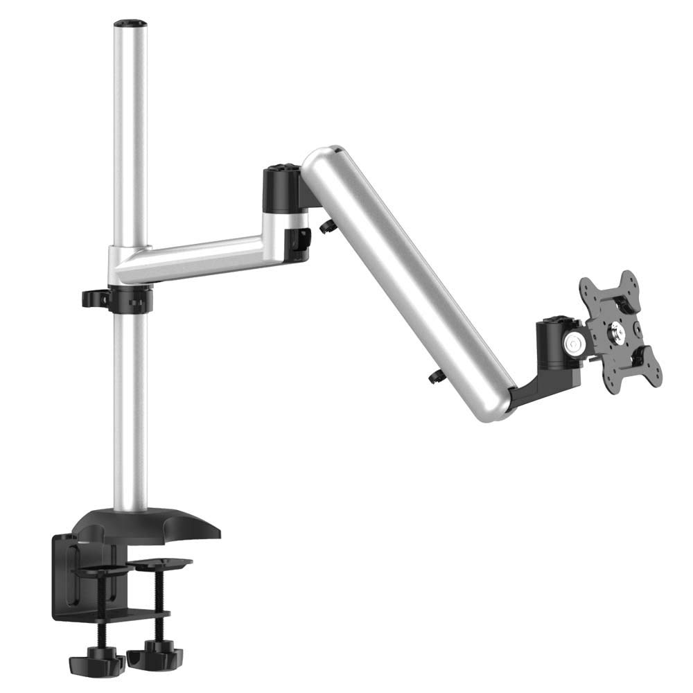 Cotytech BL-DM130 Full Motion Monitor Stand with Quick Release - Adjustable Ergonomic Desk Mount for Home & Office Workstations, Gaming Setup, and Dual Monitor Configuration