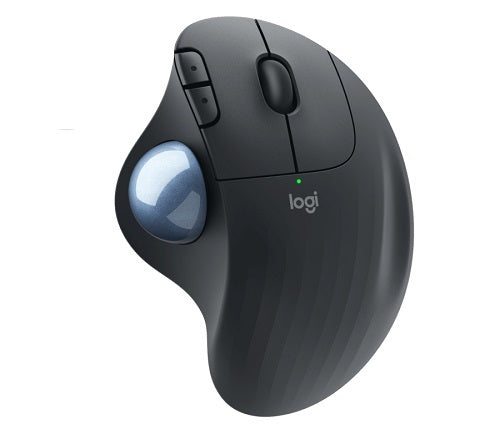 ERGO M575 Wireless Trackball Mouse - Ergonomic Bluetooth Mouse for PC & Mac - Comfortable Thumb Control Design for Office Work, CAD Design & Gaming
