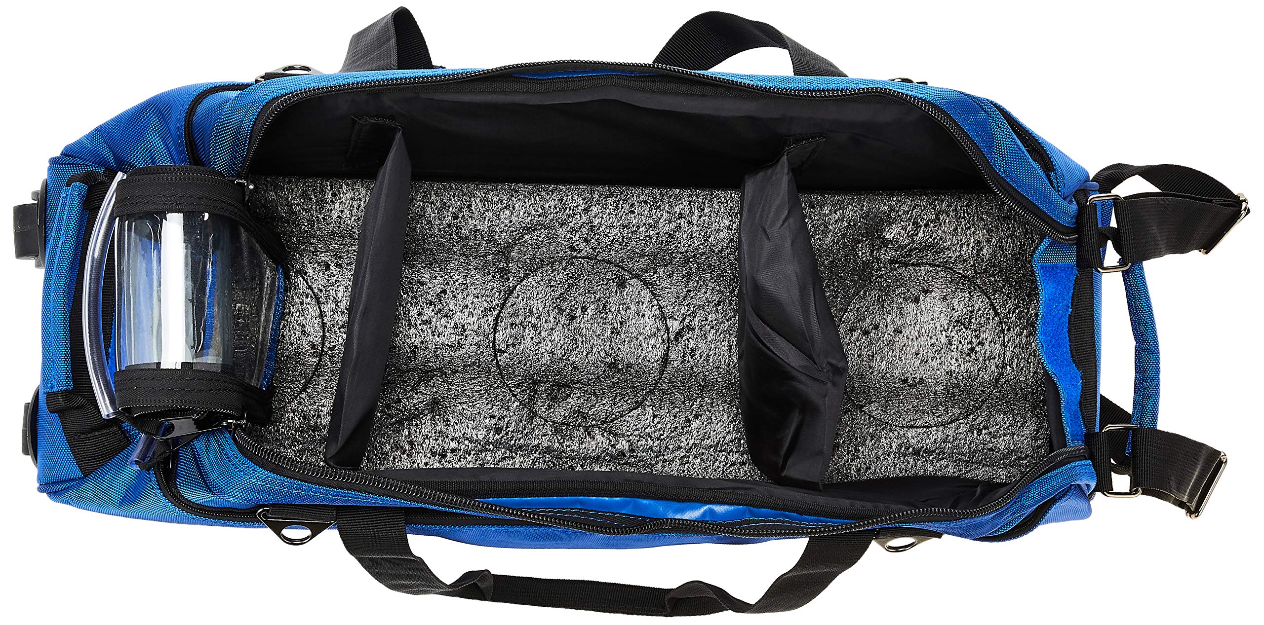 Premium 3-Ball Bowling Tote Bag with Wheels - Durable Rolling Bowling Ball Carrier for League Play & Practice - Perfect for Men & Women Bowlers
