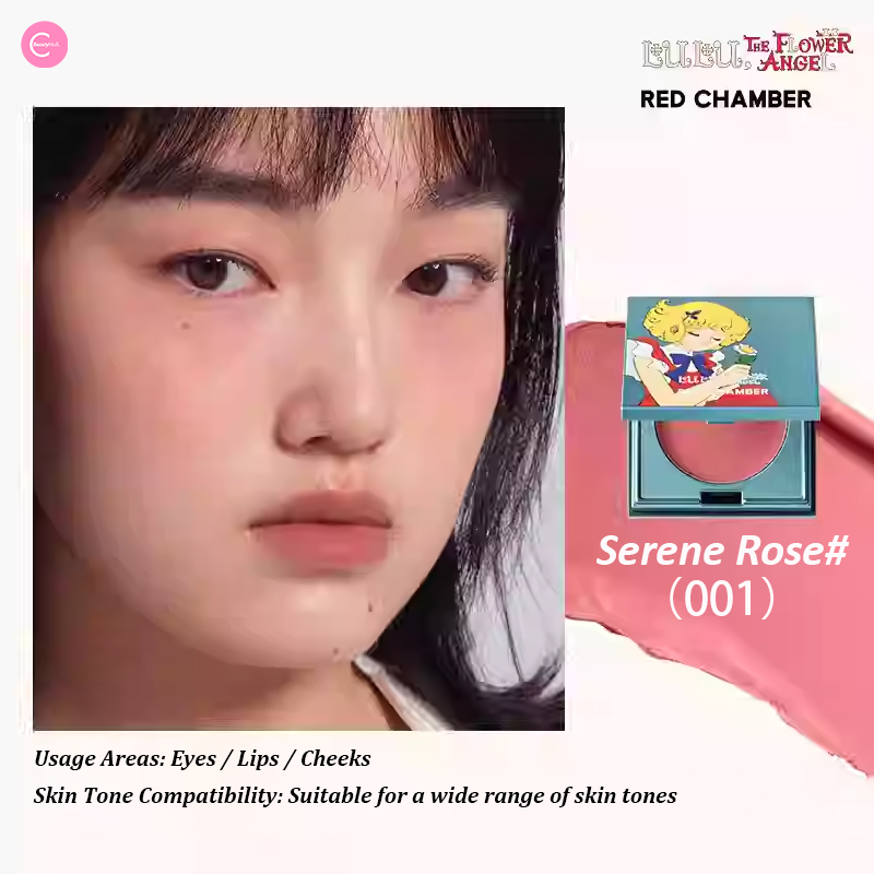 RED CHAMBER Floral Life Multi-Purpose Balm for Lips, Cheeks & Eyes | Hydrating & Nourishing | Perfect for Daily Makeup & Skincare Routine