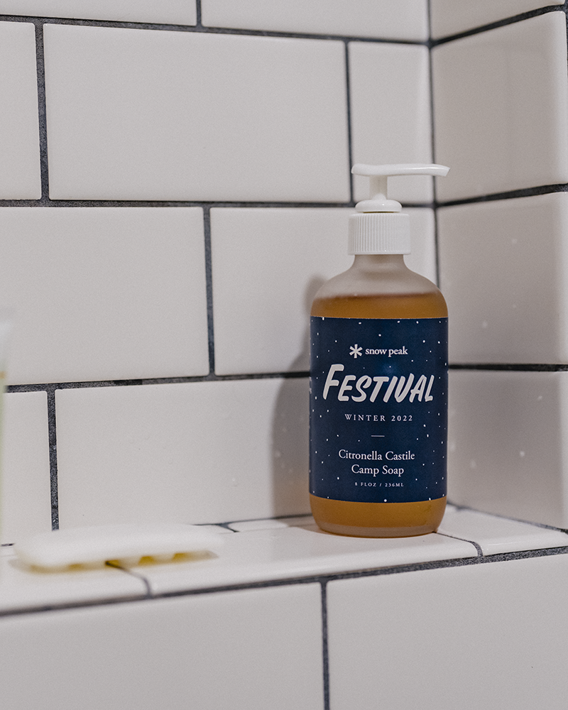 Natural Citronella Castile Soap for Camping, Hiking & Outdoor Activities - Repels Mosquitoes & Keeps Skin Fresh