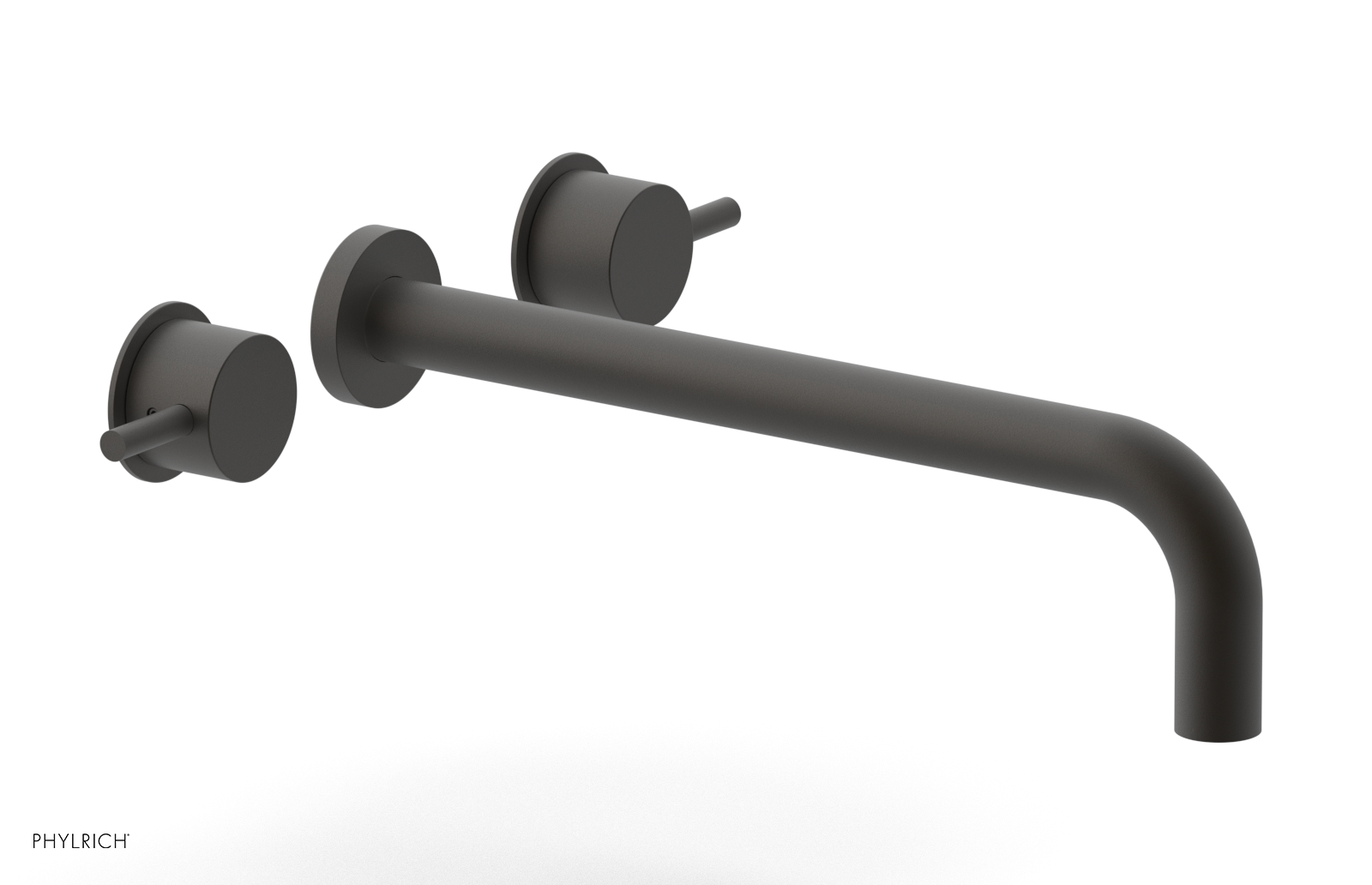 Basic II 12-Inch Wall Mount Tub Faucet Set with Lever Handles - 230 59 12 - Perfect for Bathroom Renovation & Modern Home Decor