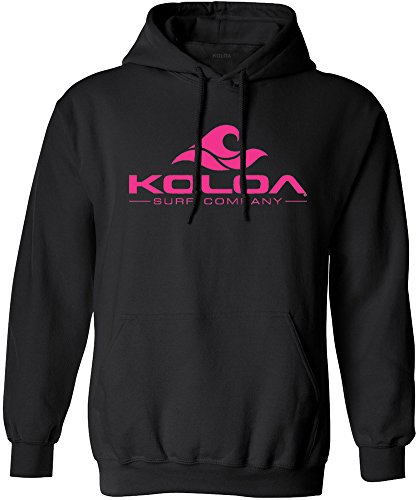 Black With Neon Pink Logo