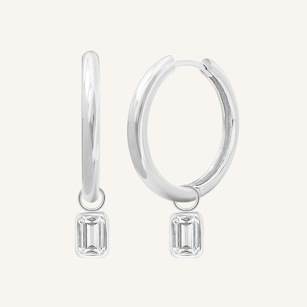 Radiant Plain Hoops - Classic Minimalist Gold Hoop Earrings for Women | Perfect for Everyday Wear, Office & Date Night
