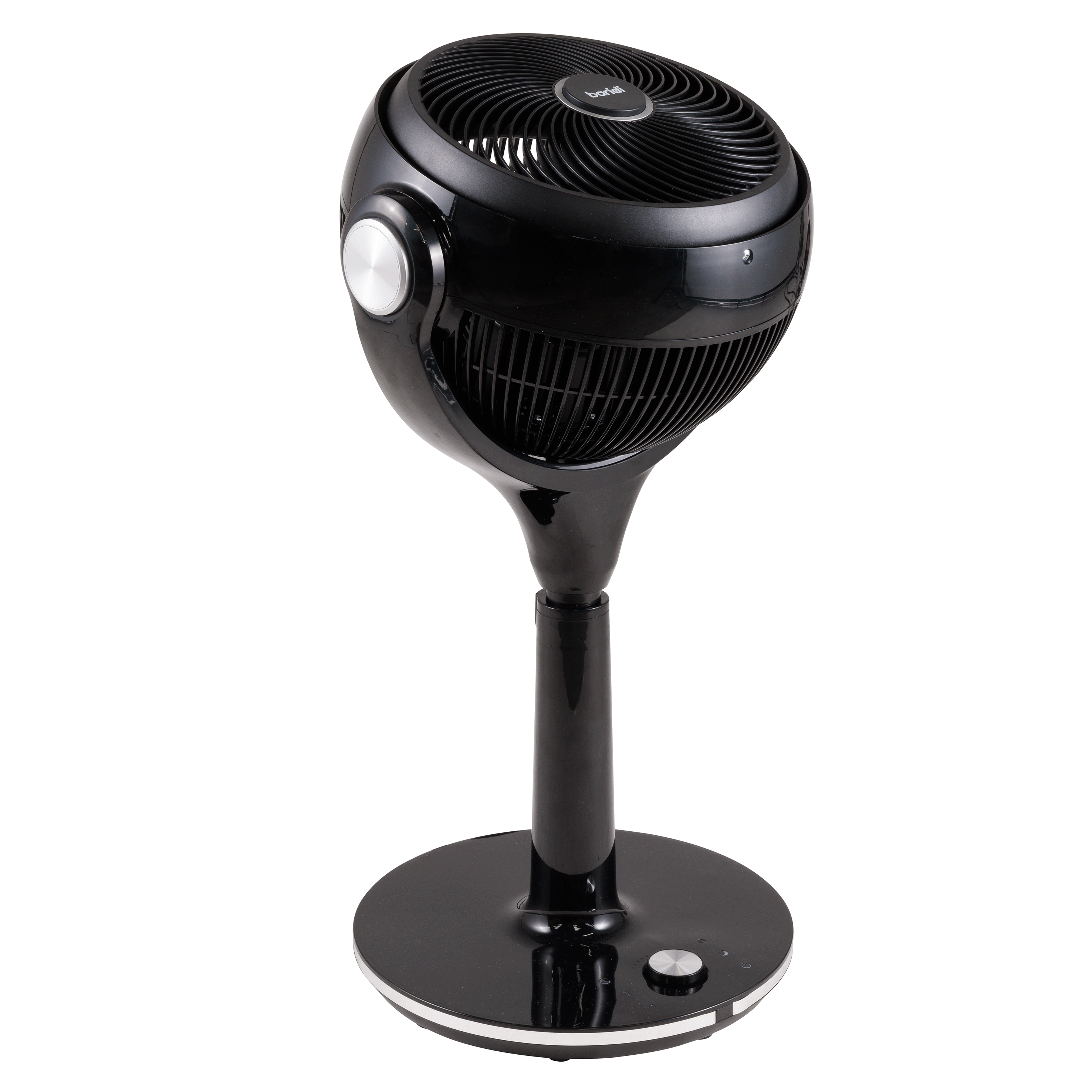 10 Inch Baridi Pedestal Fan with Remote Control - Black (DH143) - Quiet Cooling for Home, Office & Bedroom