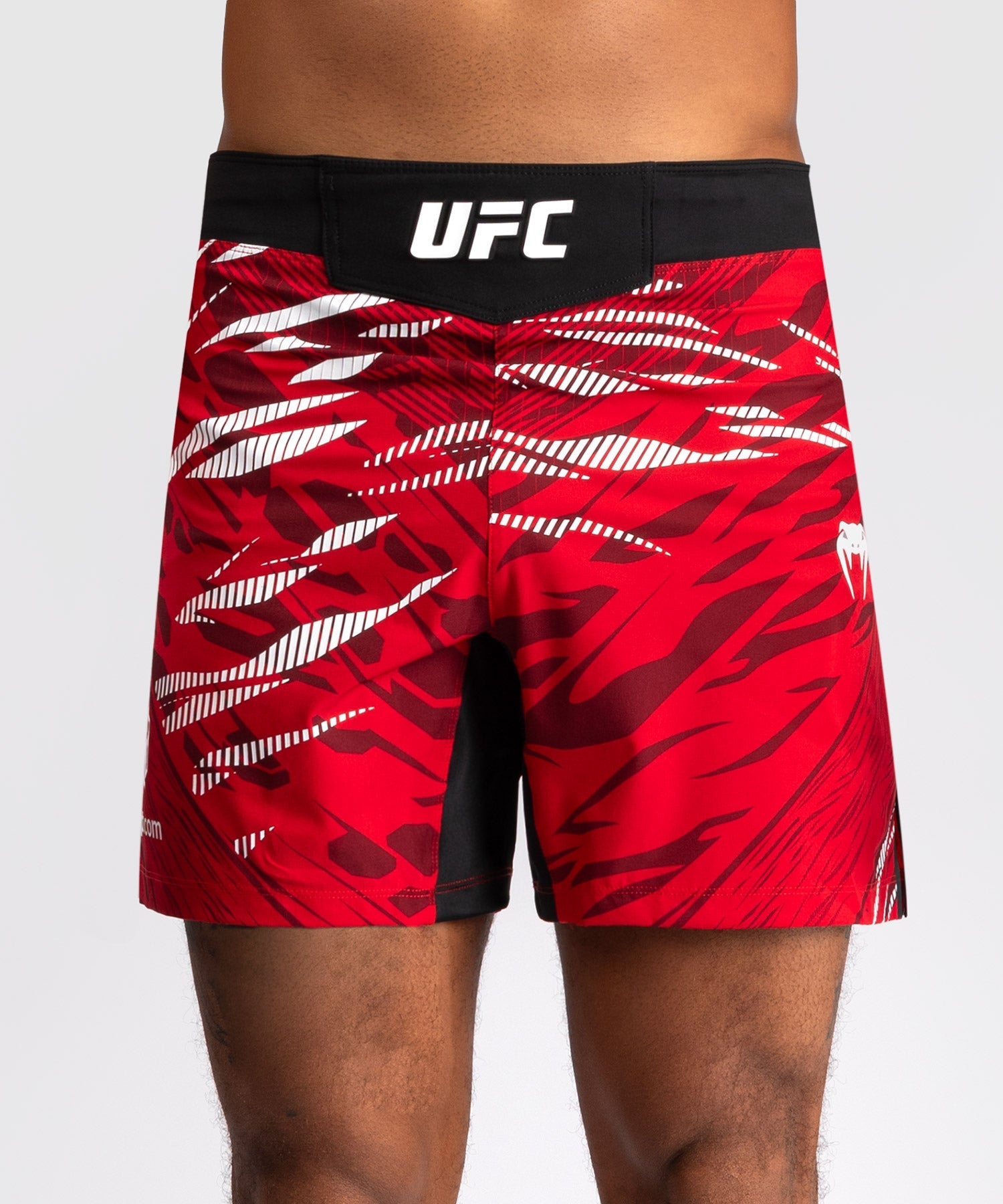 Venum UFC Fusion Authentic Men's Fight Night Shorts - Red | MMA Training & Competition | Perfect Fit for Fighters & Fitness Enthusiasts