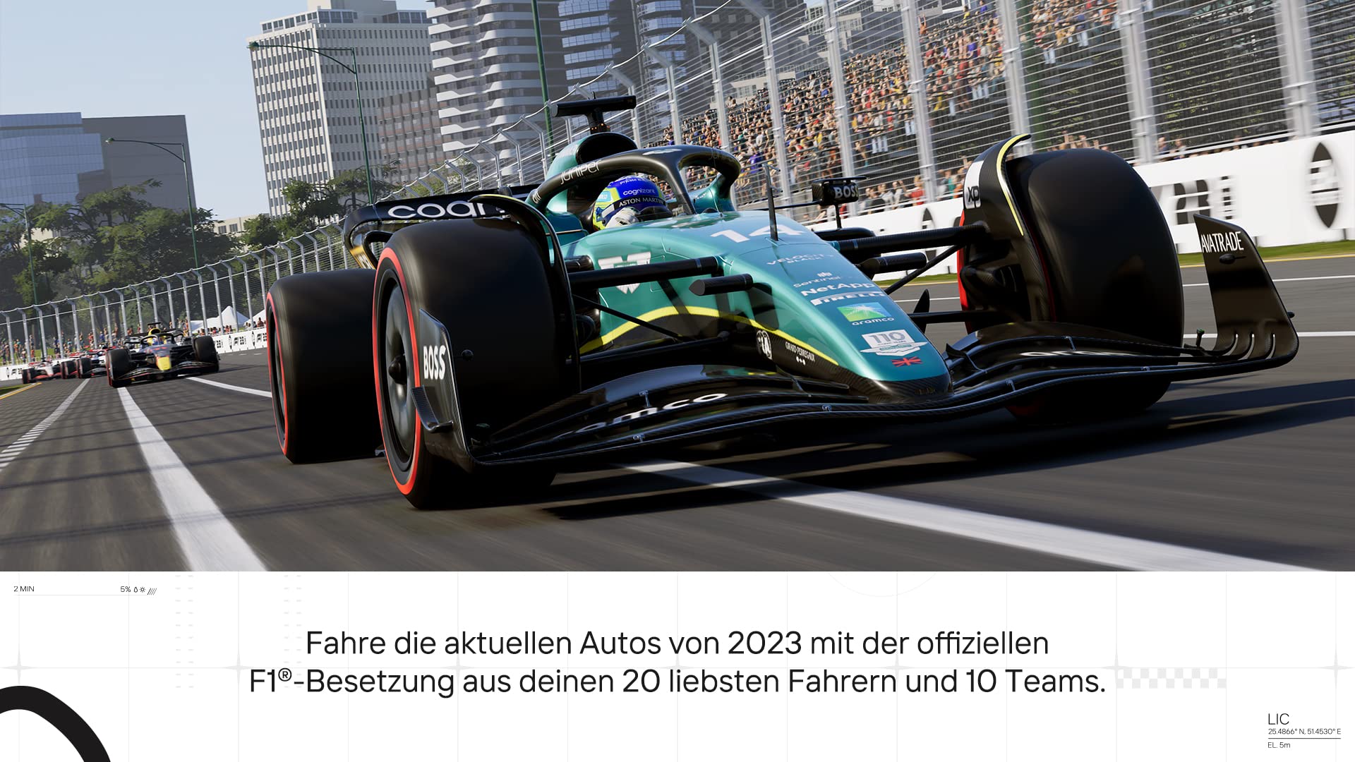 F1 23 PS5 Game - Official Electronic Arts Racing Simulation | Deutsch Version | Perfect for Racing Enthusiasts & PS5 Gamers