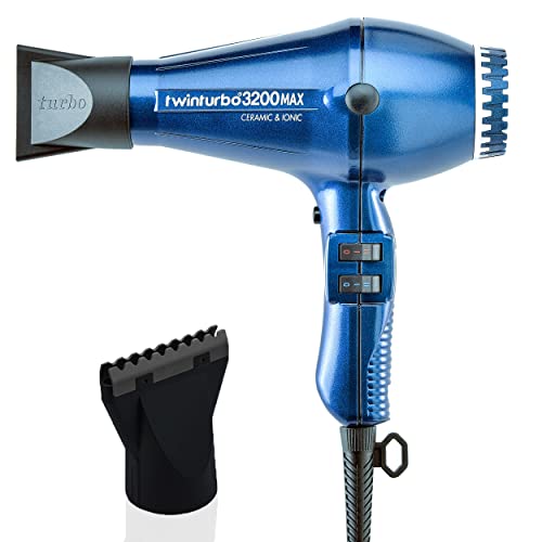 Twin Turbo Ceramic & Ionic 3200 Max Night Blue + Hot Blow
