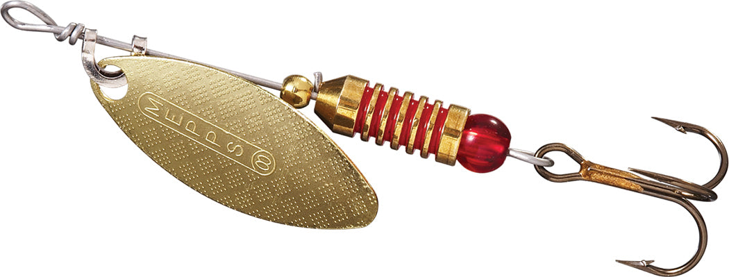 Aglia Long Ultra Lite Spinner Fishing Lure #00 Plain Treble - Perfect for Trout, Bass, and Panfish in Freshwater Streams and Lakes