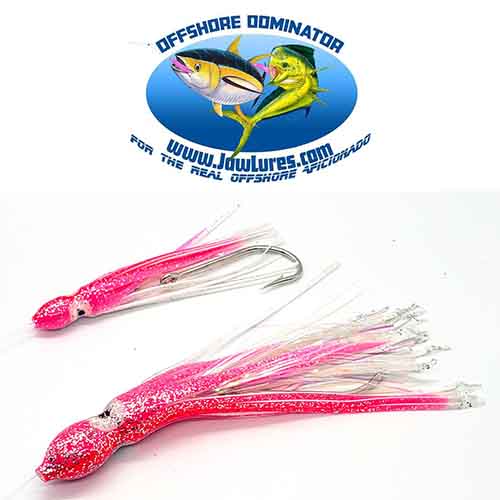 Jaw Lures Offshore Dominator Saltwater Fishing Lures - Premium Deep Sea Trolling Lures for Marlin, Tuna, and Mahi Mahi - Perfect for Offshore Fishing Trips and Big Game Angling