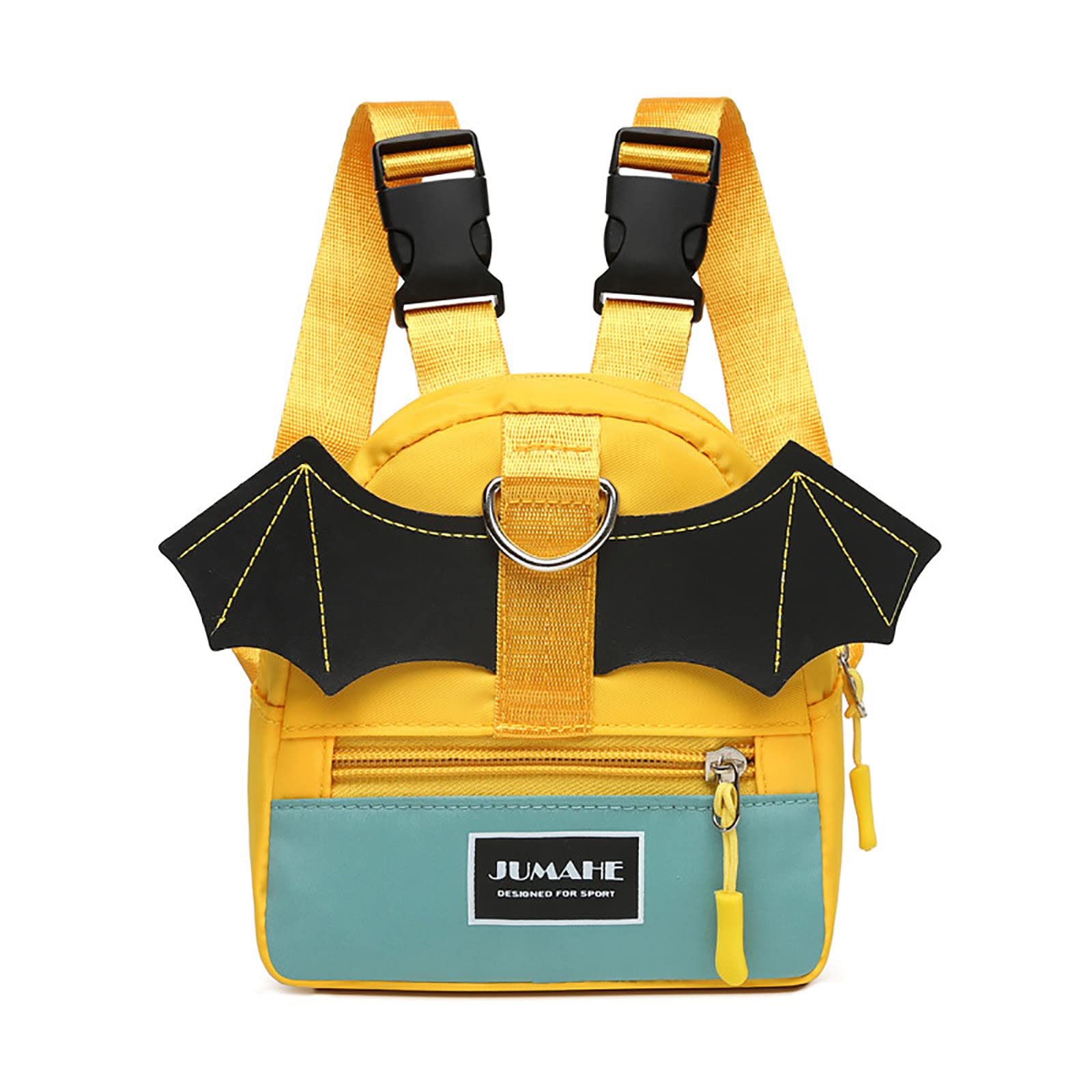 **Adjustable Dog Backpack Harness for Small & Medium Dogs - Hiking, Walking & Outdoor Adventures with Poop Bag Dispenser & D-Ring (Fits 12+16 Pin, Green, One Size) - Perfect for Camping, Travel & Daily Walks**