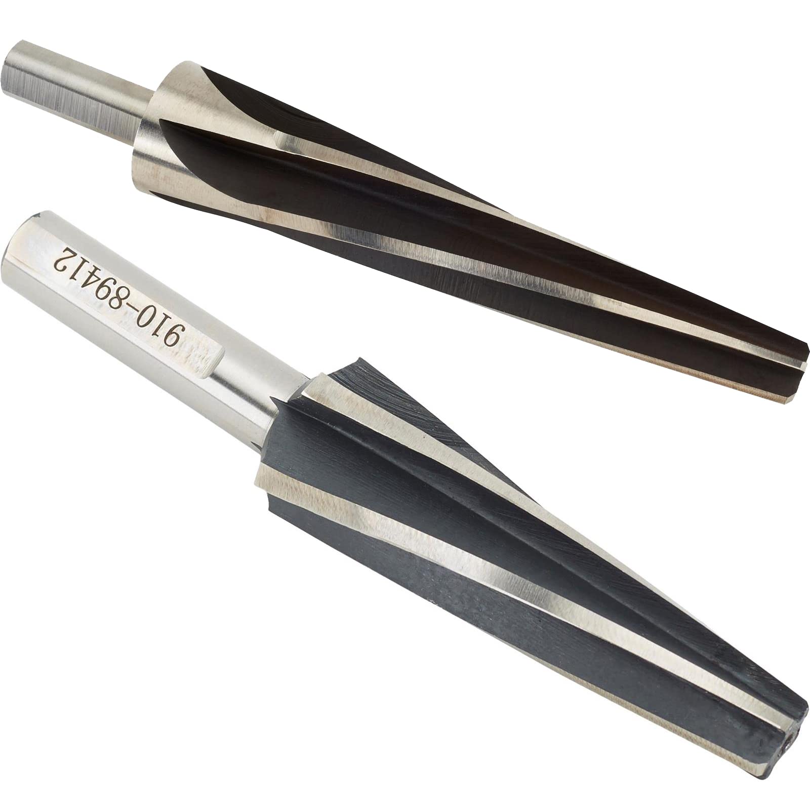 High-Speed Steel Tapered Ball Joint Reamers Set - 7° & 10° Angle for Ball Joints & Tie Rod Ends to Spindles Fitting - 1/2